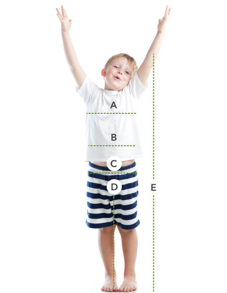 Comment mesurer correctement - enfants