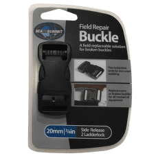 Boucle Sea to Summit Buckle side release 20 mm Black