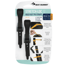 Sangle de sécurité Sea to Summit Stretch-Loc 12 - 12mm x 300mm 2 Pack Black-Black