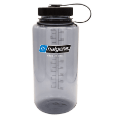 Bouteille Nalgene Wide Mouth Sustain 1000 ml Gray, W/Black Cap, Sustain  682021-0333