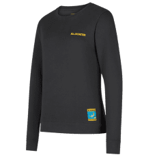 T-shirt a manches longues La Sportiva Climbing on the Moon Sweatshirt Women Carbon/Giallo