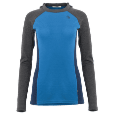 Sweat-shirt Aclima WarmWool hoodsweater V2 Women Marengo / Corsair / Navy Blazer