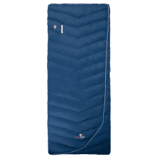 Sac de couchage Grüezi bag Biopod DownWool Hybrid Cotton Comfort Night Blue