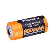 Batterie Fenix RCR123A 800 mAh USB-C Li-ion