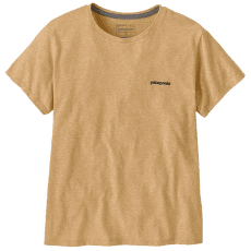 T-shirt a manches courtes Patagonia P-6 Logo Responsibili-Tee Women Beeswax Tan