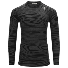 T-shirt a manches longues Aclima WarmWool Crew Neck Man Black Motion