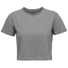 T-shirt a manches courtes Black Diamond BD Stripe SS Tee Women Off White-Charcoal