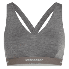 Brassiere Icebreaker Merino 125 Cool-Lite Sprite Racerback Bra Women GRITSTONE HTHR-013