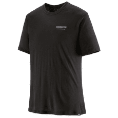 T-shirt a manches courtes Patagonia Capilene® Cool Merino Graphic Shirt Men Heritage Header: Black