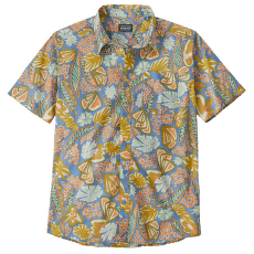 Chemises a manches courtes Patagonia Go To Shirt Men Flourish: Abundant Blue
