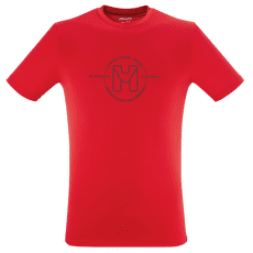 T-shirt a manches courtes Millet Ubic Light TS SS Men ROUGE A14