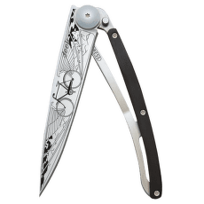 Couteau Deejo Earth Tattoo 37g, Granadilla Wood, Bicycle