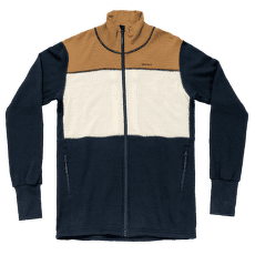 Sweat-shirt Devold Egga Grid Merino Jacket Men 707B WHEAT/RAW WHITE/INK