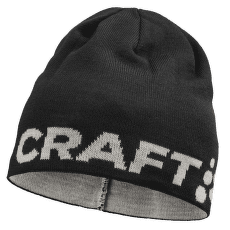 Casquettes Craft Adv Nordic Training Merino Logo Hat BLACK-GHOST