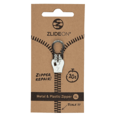 Tirette(s) ZlideON Repair slider for metal and plastic zipper Silver