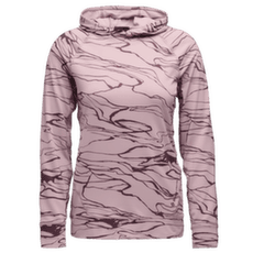 Sweat-shirt Black Diamond LS Alpenglow Hoody Women Relief-Meadow Rose-Fig