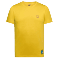 T-shirt a manches courtes La Sportiva Climbing on the Moon T-Shirt Men Giallo/Viola