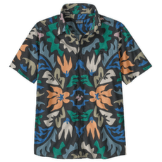 Chemises a manches courtes Patagonia Go To Shirt Men Kaleido: Black