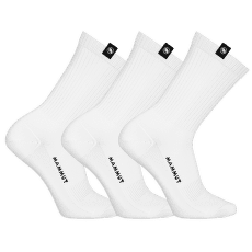 Chaussettes Mammut EVERYDAY CREW SOCKS 3 PACK white-black