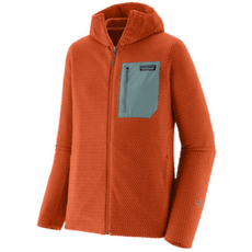 Veste Patagonia R1 Air Full-Zip Hoody Men Coal Orange