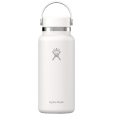 Thermos Hydro Flask 32 OZ WIDE FLEX CAP 110 White