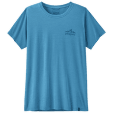T-shirt a manches courtes Patagonia Cap Cool Daily Shirt - Cloud Crag Women Shore Blue - Light Shore Blue X-Dye