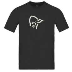 T-shirt a manches courtes Norrona /29 cotton viking T-Shirt Men Caviar Black/Snowdrop