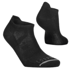 Chaussettes Lorpen T2Raw Running No Show Women 9937 BLACK