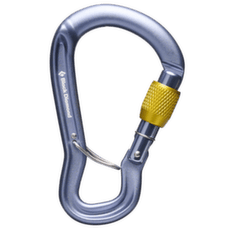 Mousqueton Black Diamond GRIDLOCK SCREWGATE CARABINER Gray