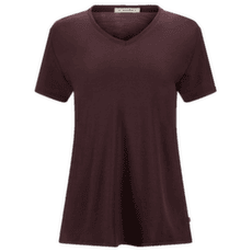 T-shirt a manches courtes Aclima LightWool 180 Loose fit Tee Women Chocolate Plum