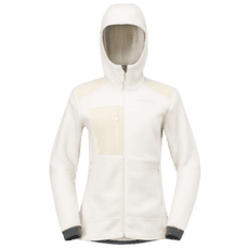 Veste Norrona trollveggen warm3 Zip Hood Women Whisper White