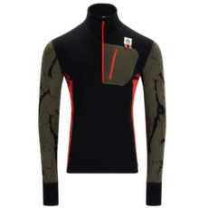 T-shirt a manches longues Aclima WarmWool Lars Monsen Polo Tarmac Femunden