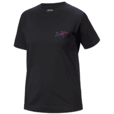 T-shirt a manches courtes Arcteryx Kragg Cotton Little Bird Crew SS Women Black/Multi