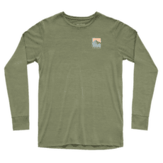T-shirt a manches longues Devold Classic Summit LS Man 404A LICHEN