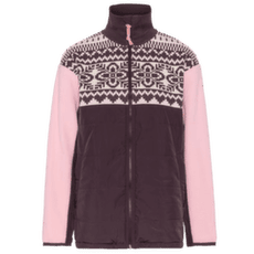 Sweat-shirt Kari Traa Amie Jacket COCOA/COCOA POWDER