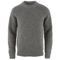 Pull Fjällräven Övik Waffle Knit Men Grey-Melange