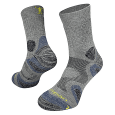 Chaussettes Northman Trekking Mid Merino Kid Šedá/Modrá
