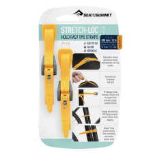 Sangle de sécurité Sea to Summit Stretch-Loc 12 - 12mm x 300mm 2 Pack Yellow (YW)