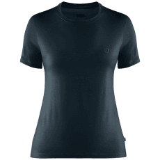 T-shirt a manches courtes Fjällräven Abisko Wool SS Women Dark Navy