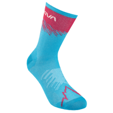 Chaussettes La Sportiva SKY SOCKS Malibu Blue/Hibiscus