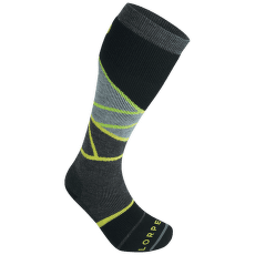 Chaussettes hauteur genou Lorpen T2 SKI MIDWEIGHT ECO Men 9937 BLACK