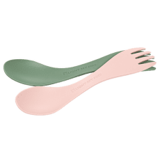 Ustensiles Light My Fire Spork Little 2-pack Bio SandyGreen/DustyPink