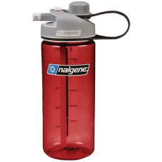 Bouteille Nalgene MultiDrink Sustain Red w/ Gray Cap, Sustain 1790-2112