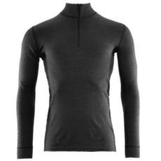 T-shirt a manches longues Aclima WarmWool Mock Neck Shirt Men Marengo/Jet Black