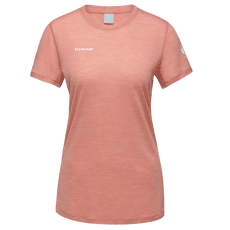 T-shirt a manches courtes Mammut Tree Wool FL T-Shirt Women quartz dust melange