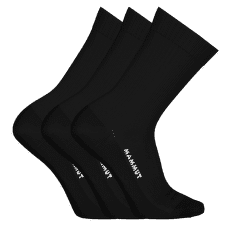 Chaussettes Mammut Everyday Crew Socks 3 Pack black 0001