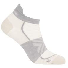 Chaussettes Icebreaker Merino Run+Ultralight Micro Women ECRU HTHR/ALLOY