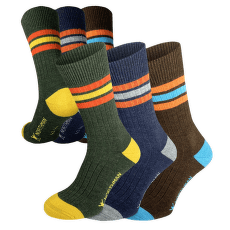 Chaussettes Northman Larvik merino 3-pack 567_mix barev