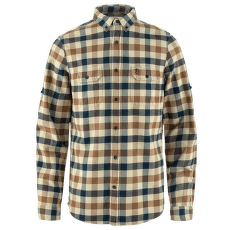 Chemises a manches longues Fjällräven Skog Shirt Men Fossil-Dark Navy
