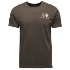 T-shirt a manches courtes Black Diamond Faded SS Tee Men Basalt